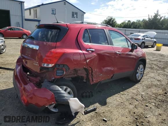 2020 Chevrolet Trax Premier z VIN 3GNCJRSB1LL261486, wystawiony jako Copart lot #69492795 z przebiegiem 63 267 mil mil oraz Szkoda całkowita • Salvage title. Historia ofert i sprzedaży dostępna na DreamBid. Obrazek 3.