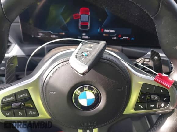 2023 BMW 3 Series M340i xDrive z VIN 3MW49FF09P8C84517, wystawiony jako IAAI lot #41586394 z przebiegiem 25 349 mil mil oraz . Historia ofert i sprzedaży dostępna na DreamBid. Obrazek 11.