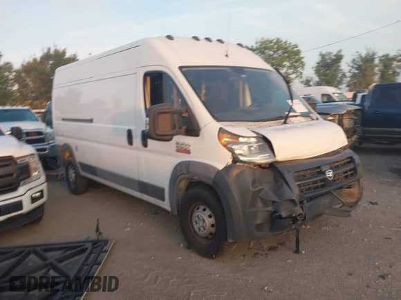 2016 Ram ProMaster Cargo с VIN 3C6TRVDG4GE128144, выставлен на аукционе IAAI как лот 42725308 с пробегом 271 881 миль миль и . История ставок и продаж доступна на DreamBid. Изображение 1.