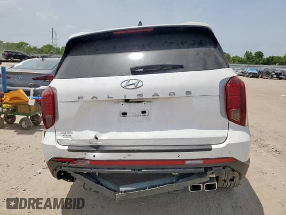 2024 Hyundai Palisade SEL с VIN KM8R44GE3RU697542, выставлен на аукционе Copart как лот 63336175 с пробегом 30 285 миль миль и Списание • Salvage title. История ставок и продаж доступна на DreamBid. Изображение 6.