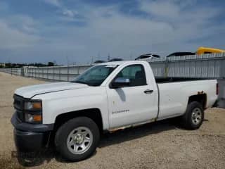 2014 Chevrolet Silverado 1500 Work Truck z VIN 1GCNCPEH5EZ269490, wystawiony jako Copart lot #69277545 z przebiegiem 183 705 mil mil oraz Szkoda całkowita • Salvage title. Historia ofert i sprzedaży dostępna na DreamBid. Obrazek 1.