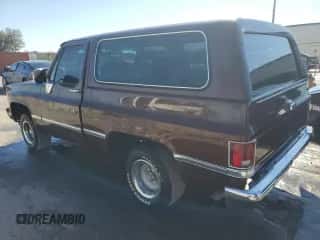 1982 Chevrolet Blazer с VIN 1G8DC18H3CF118631, выставлен на аукционе Copart как лот 82568734 с пробегом 91 398 миль миль и Списание • Salvage title. История ставок и продаж доступна на DreamBid. Изображение 2.