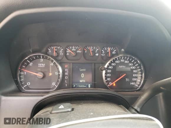 2017 Chevrolet Silverado 2500HD Work Truck with VIN 1GC1KUEG5HF114256, listed as a Copart auction lot 54135265 with 176,889 mi miles and Salvage title. Bid and sale history available at DreamBid. Image 9.