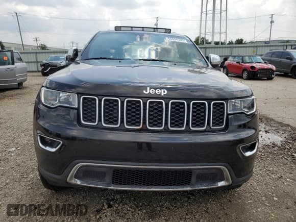 2022 Jeep Grand Cherokee Limited with VIN 1C4RJFBG3NC177553, listed as a Copart auction lot 68694105 with 35,639 mi miles and Salvage title. Bid and sale history available at DreamBid. Image 5.