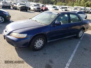 2002 Honda Accord LX with VIN 3HGCG66542G705429, listed as a Copart auction lot 80307485 with 182,430 mi miles and Salvage title. Bid and sale history available at DreamBid. Image 1.