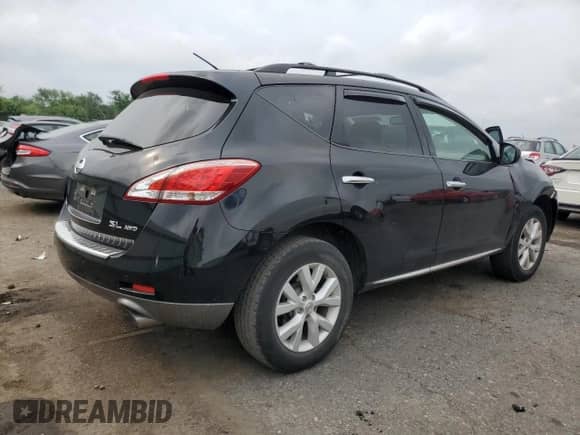 2011 Nissan Murano SL with VIN JN8AZ1MW1BW177188, listed as a Copart auction lot 67837615 with 136,940 mi miles and Salvage title. Bid and sale history available at DreamBid. Image 3.