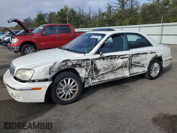 2005 Hyundai XG с VIN KMHFU45E55A424460, выставлен на аукционе Copart как лот 80562885 с пробегом 69 750 миль миль и Списание • Salvage title. История ставок и продаж доступна на DreamBid. Изображение 1.