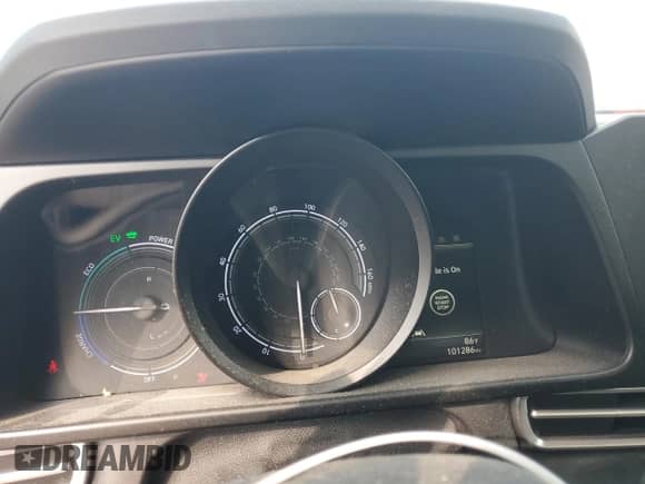 2022 Hyundai Elantra Blue z VIN KMHLM4AJ1NU031317, wystawiony jako Copart lot #62342795 z przebiegiem 101 286 mil mil oraz Szkoda całkowita • Salvage title. Historia ofert i sprzedaży dostępna na DreamBid. Obrazek 9.