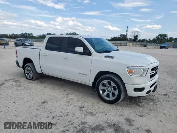 2019 Ram 1500 Big Horn with VIN 1C6RREFT7KN872183, listed as a Copart auction lot 84199725 with 228,716 mi miles and Clean title. Bid and sale history available at DreamBid. Image 4.