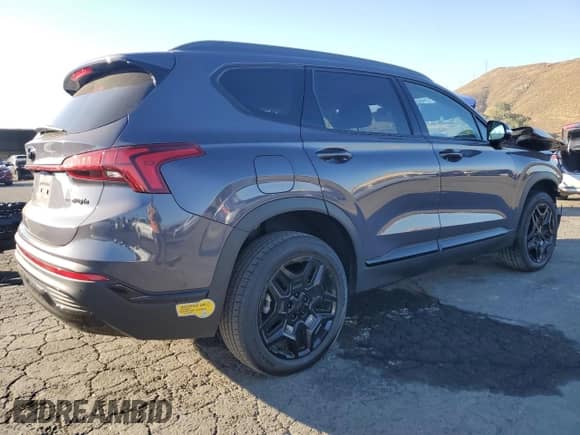 2022 Hyundai Santa Fe Limited z VIN KM8S7DA22NU051247, wystawiony jako Copart lot #78948364 z przebiegiem 13 903 mil mil oraz Szkoda całkowita • Salvage title. Historia ofert i sprzedaży dostępna na DreamBid. Obrazek 3.