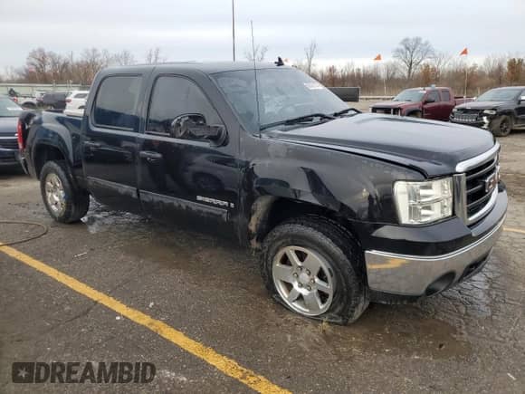 2008 GMC Sierra 1500 SL with VIN 2GTEK13C881286143, listed as a Copart auction lot 80431134 with 181,527 mi miles and Clean title. Bid and sale history available at DreamBid. Image 4.