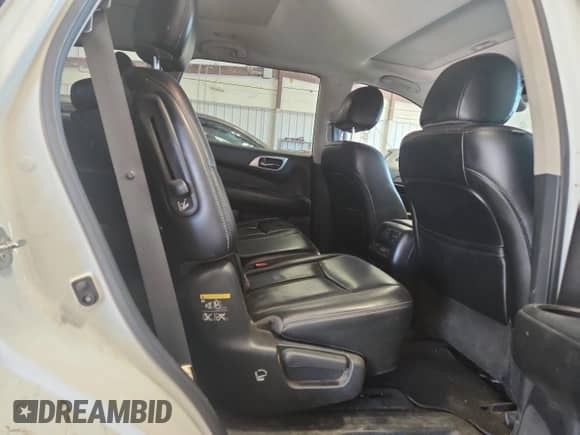 2017 Nissan Pathfinder SV z VIN 5N1DR2MMXHC669317, wystawiony jako Copart lot #80838635 z przebiegiem 197 594 mil mil oraz Nie do naprawy • Non repairable. Historia ofert i sprzedaży dostępna na DreamBid. Obrazek 11.