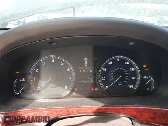 2013 Hyundai Equus Signature с VIN KMHGH4JH0DU069977, выставлен на аукционе Copart как лот 78515694 с пробегом 142 939 миль миль и Списание • Salvage title. История ставок и продаж доступна на DreamBid. Изображение 9.