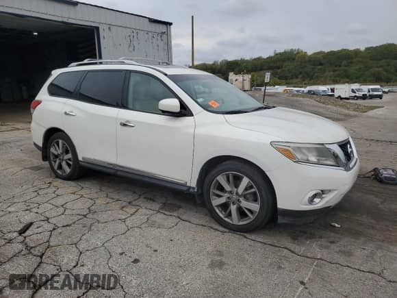 2014 Nissan Pathfinder S with VIN 5N1AR2MN7EC680024, listed as a Copart auction lot 86530085 with 169,970 mi miles and Clean title. Bid and sale history available at DreamBid. Image 4.