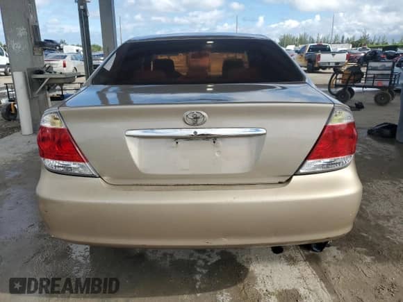 2005 Toyota Camry STD with VIN 4T1BE32K25U013080, listed as a Copart auction lot 80540515 with 130,096 mi miles and Salvage title. Bid and sale history available at DreamBid. Image 6.
