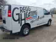 2021 Chevrolet Express Cargo with VIN 1GCWGAF75M1194461, listed as a IAAI auction lot 42122648 with 64,047 mi miles and . Bid and sale history available at DreamBid. Image 4.