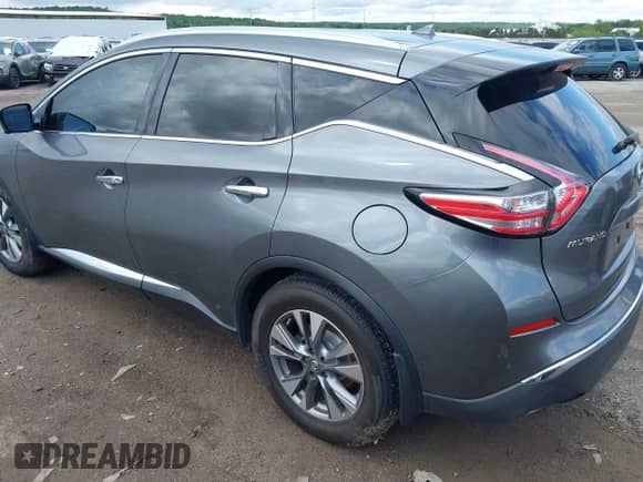 2015 Nissan Murano SL с VIN 5N1AZ2MGXFN238359, выставлен на аукционе IAAI как лот 42213541 с пробегом 212 085 миль миль и . История ставок и продаж доступна на DreamBid. Изображение 3.