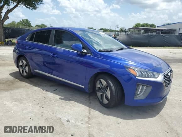 2021 Hyundai Ioniq SEL с VIN KMHC85LC0MU257002, выставлен на аукционе Copart как лот 60312885 с пробегом 73 196 миль миль и Списание • Salvage title. История ставок и продаж доступна на DreamBid. Изображение 4.