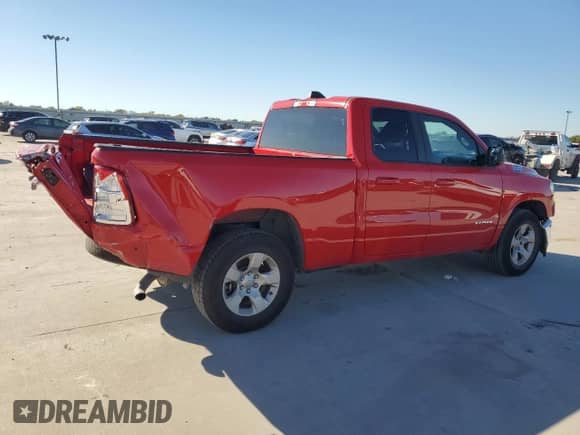 2022 Ram 1500 Lone Star с VIN 1C6RREBG2NN272894, выставлен на аукционе Copart как лот 81220694 с пробегом 46 937 миль миль и Списание • Salvage title. История ставок и продаж доступна на DreamBid. Изображение 3.