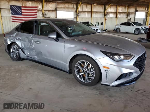 2021 Hyundai Sonata SEL с VIN 5NPEF4JA8MH080188, выставлен на аукционе Copart как лот 85563005 с пробегом 72 398 миль миль и Списание • Salvage title. История ставок и продаж доступна на DreamBid. Изображение 4.