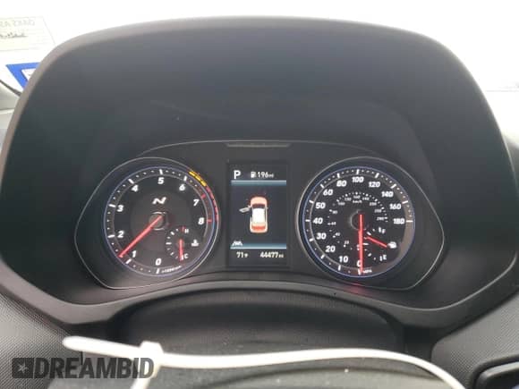 2021 Hyundai Veloster z VIN KMHT36AH9MU011200, wystawiony jako Copart lot #50986355 z przebiegiem 44 477 mil mil oraz Szkoda całkowita • Salvage title. Historia ofert i sprzedaży dostępna na DreamBid. Obrazek 9.