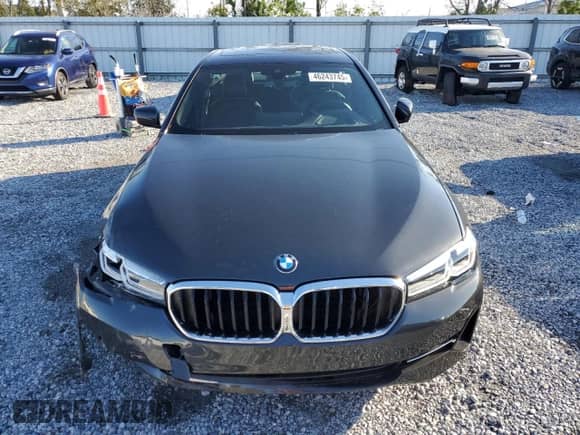 2023 BMW 5 Series 530i with VIN WBA53BH0XPWX98900, listed as a Copart auction lot 46243745 with 29,492 mi miles and Salvage title. Bid and sale history available at DreamBid. Image 5.