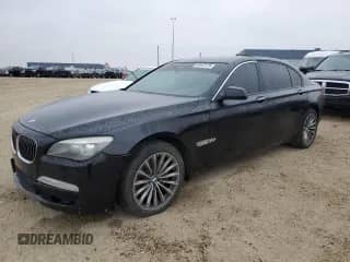 2010 BMW 7 Series 750Li xDrive with VIN WBAKC8C57ACY68144, listed as a Copart auction lot 84947475 with 132,275 mi miles and Salvage title. Bid and sale history available at DreamBid. Image 1.
