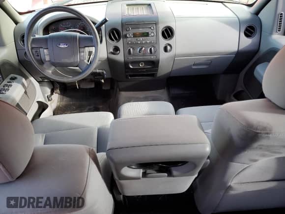 2007 Ford F-150 STX with VIN 1FTRX12W87KD46533, listed as a Copart auction lot 84247045 with 125,004 mi miles and Salvage title. Bid and sale history available at DreamBid. Image 8.