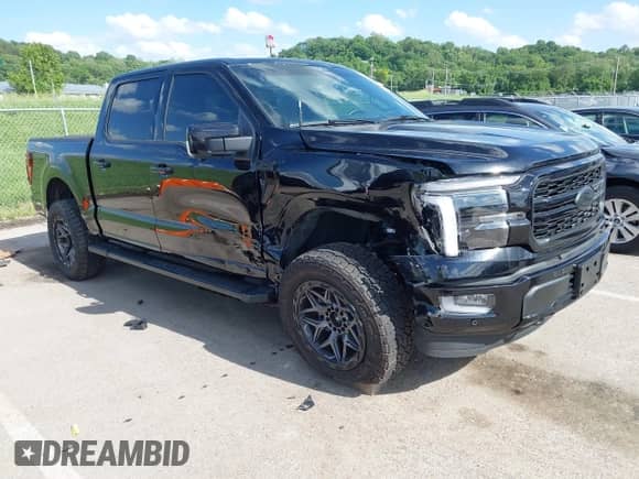 2024 Ford F-150 Lariat с VIN 1FTFW5L55RFC16319, выставлен на аукционе IAAI как лот 42308797 с пробегом 3 023 миль миль и . История ставок и продаж доступна на DreamBid. Изображение 1.