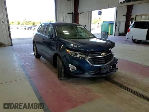 2021 Chevrolet Equinox LT with VIN 3GNAXUEV7ML322811, listed as a Copart auction lot 80843685 with 52,394 mi miles and Salvage title. Bid and sale history available at DreamBid. Image 14.
