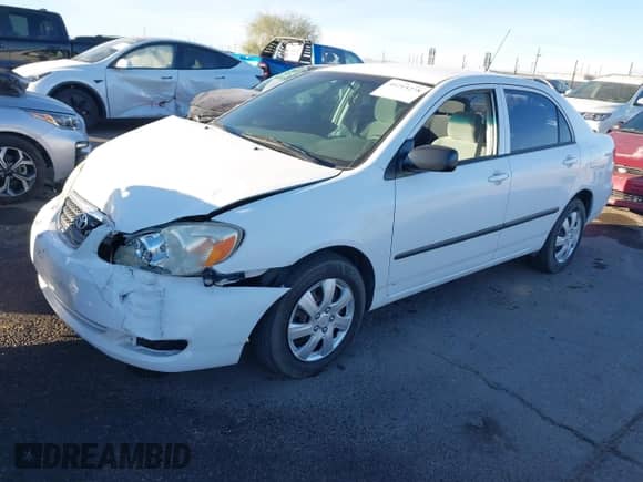 2008 Toyota Corolla CE with VIN 1NXBR32E98Z989182, listed as a IAAI auction lot 41215278 with 69,658 mi miles and . Bid and sale history available at DreamBid. Image 2.