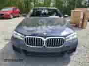 2021 BMW 5 Series 540i xDrive with VIN WBA73BJ01MCF46374, listed as a Copart auction lot 55096015 with 38,960 mi miles and Salvage title. Bid and sale history available at DreamBid. Image 5.