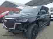 2021 Cadillac Escalade Premium Luxury with VIN 1GYS4BKL0MR459184, listed as a IAAI auction lot 42784168 with 99,340 mi miles and . Bid and sale history available at DreamBid. Image 2.