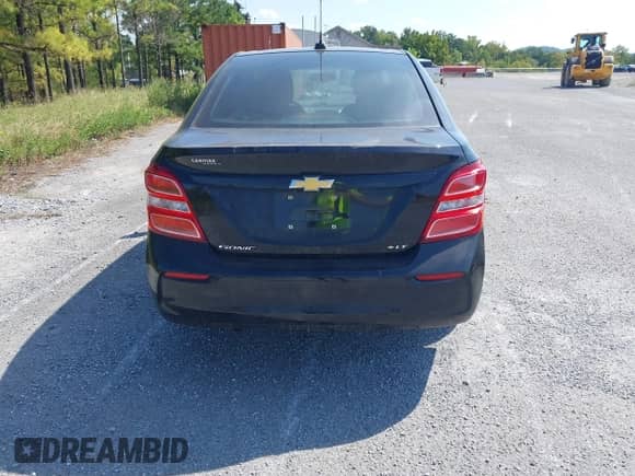 2020 Chevrolet Sonic LT with VIN 1G1JD5SB4L4104713, listed as a IAAI auction lot 43181661 with 38,453 mi miles and . Bid and sale history available at DreamBid. Image 16.