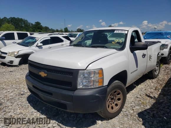 2012 Chevrolet Silverado 1500 Work Truck с VIN 1GCNCPEX8CZ347782, выставлен на аукционе Copart как лот 57612015 с пробегом 179 423 миль миль и Списание • Salvage title. История ставок и продаж доступна на DreamBid. Изображение 1.