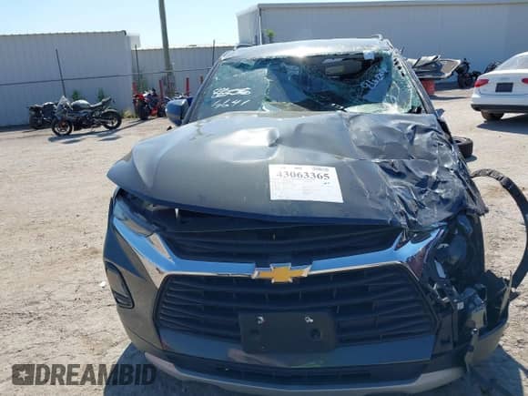 2019 Chevrolet Blazer with VIN 3GNKBBRA1KS696641, listed as a IAAI auction lot 43063365 with 74,308 mi miles and . Bid and sale history available at DreamBid. Image 13.