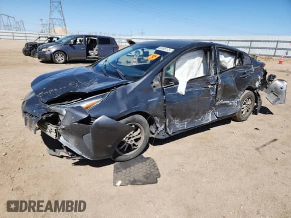 2016 Toyota Prius Two with VIN JTDKBRFU2G3022446, listed as a Copart auction lot 80085175 with 254,501 mi miles and Salvage title. Bid and sale history available at DreamBid. Image 1.