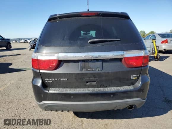 2013 Dodge Durango Crew with VIN 1C4RDJDG4DC700942, listed as a Copart auction lot 84470185 with 219,098 mi miles and Clean title. Bid and sale history available at DreamBid. Image 6.
