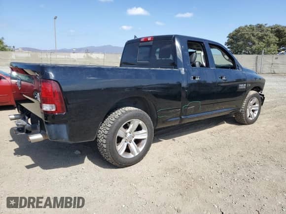 2013 Ram 1500 Sport with VIN 1C6RR6HT2DS644163, listed as a Copart auction lot 72148444 with 140,282 mi miles and Salvage title. Bid and sale history available at DreamBid. Image 3.