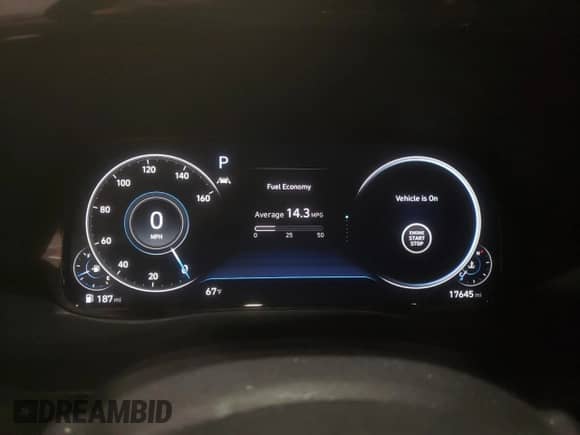 2022 Hyundai Palisade Calligraphy с VIN KM8R7DHE0NU456554, выставлен на аукционе Copart как лот 53045484 с пробегом 17 645 миль миль и . История ставок и продаж доступна на DreamBid. Изображение 9.