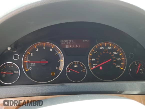 2008 Saturn Outlook XR with VIN 5GZER33738J307138, listed as a Copart auction lot 72148844 with 189,173 mi miles and Salvage title. Bid and sale history available at DreamBid. Image 9.
