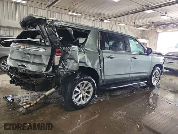 2023 Chevrolet Suburban Premier с VIN 1GNSCFKD5PR434351, выставлен на аукционе Copart как лот 80719045 с пробегом 65 114 миль миль и На запчасти • Non repairable. История ставок и продаж доступна на DreamBid. Изображение 3.