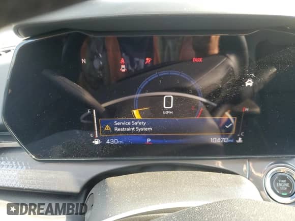 2025 Chevrolet Trax ACTIV with VIN KL77LKEP5SC154032, listed as a Copart auction lot 80866645 with 10,470 mi miles and Salvage title. Bid and sale history available at DreamBid. Image 9.