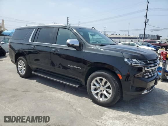 2021 Chevrolet Suburban Premier с VIN 1GNSCFKD4MR280839, выставлен на аукционе Copart как лот 60331065 с пробегом Не указан миль и Списание • Salvage title. История ставок и продаж доступна на DreamBid. Изображение 4.