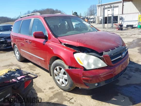 2007 Hyundai Entourage GLS с VIN KNDMC233876011118, выставлен на аукционе IAAI как лот 41739406 с пробегом Не указан миль и . История ставок и продаж доступна на DreamBid. Изображение 1.