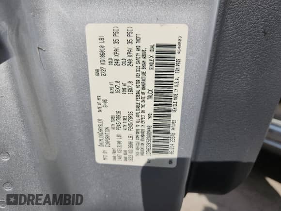 2006 Dodge Dakota ST with VIN 1D7HE22K56S689440, listed as a Copart auction lot 71621545 with 126,163 mi miles and Salvage title. Bid and sale history available at DreamBid. Image 12.