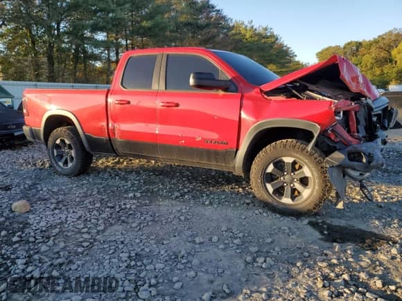 2019 Ram 1500 Rebel с VIN 1C6SRFET2KN861214, выставлен на аукционе Copart как лот 86312345 с пробегом Не указан миль и Списание • Salvage title. История ставок и продаж доступна на DreamBid. Изображение 4.