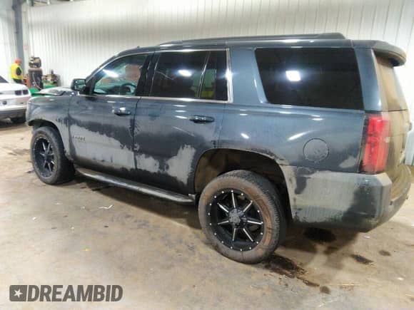 2019 Chevrolet Tahoe LS with VIN 1GNSKAEC6KR121486, listed as a IAAI auction lot 41064193 with 118,108 mi miles and . Bid and sale history available at DreamBid. Image 3.