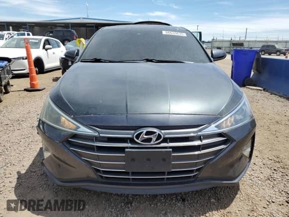 2020 Hyundai Elantra SEL with VIN 5NPD84LFXLH604504, listed as a Copart auction lot 66633635 with 56,102 mi miles and Salvage title. Bid and sale history available at DreamBid. Image 5.