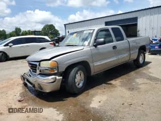 2003 GMC Sierra 1500 SLE with VIN 2GTEC19V831264173, listed as a Copart auction lot 63995235 with Not provided miles and Salvage title. Bid and sale history available at DreamBid. Image 1.